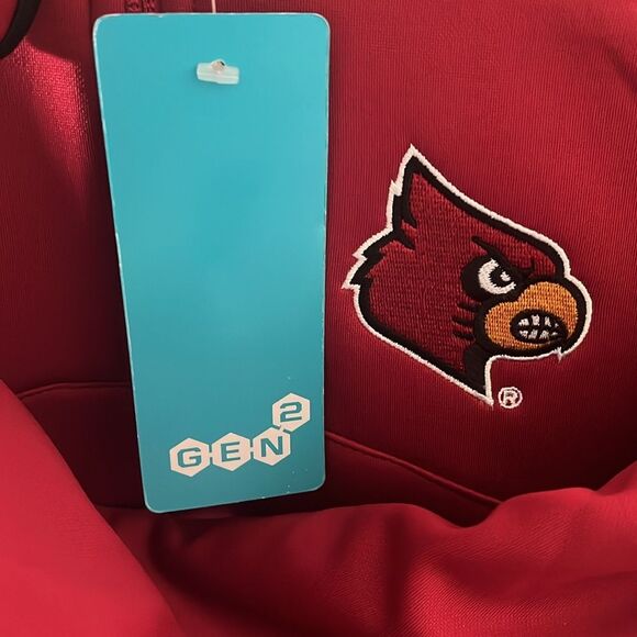 Gen2 Louisville Cardinals NCAA Extreme Team Logo 1/4 Zip Jacket Girls Size XL - Picture 4 of 5